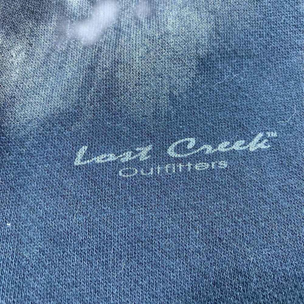 Lost Creek Outfitters Sweatshirt Mens XL Wolf Pullover Crewneck Nature Moon - Picture 3 of 8